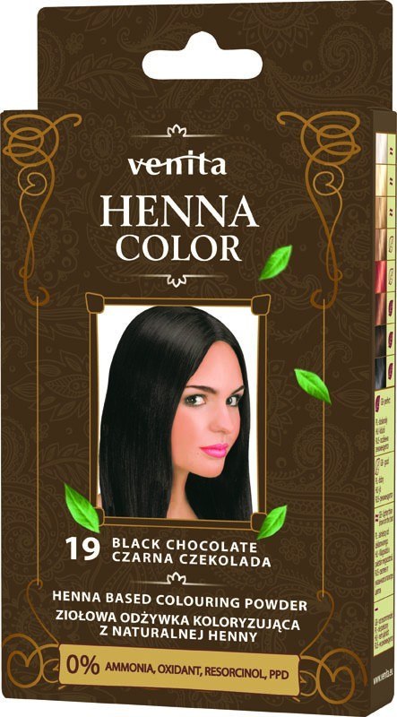 VENITA.HENNA 19 CZARNA CZEKOLADA