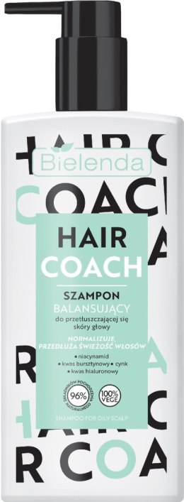 BIELENDA Hair Coach Szampon balansujący do przetłuszczającej się skóry głowy 300ml