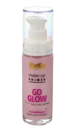 Delia Cosmetics Skin Care Defined Baza pod makijaż Go Glow rozświetlająca 30ml