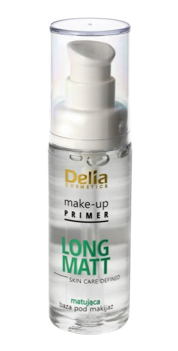 Delia Cosmetics Skin Care Defined Baza pod makijaż Long Matt matująca 30ml