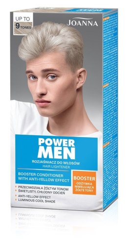 JOANNA Power Men Rozjaśniacz do włosów (do 9 tonów) 1op.