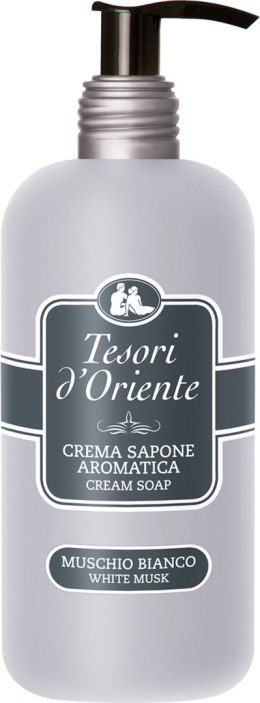 TESORI D`ORIENTE Kremowe Mydło w płynie - Muschio Bianco 300ml