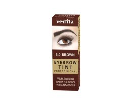 VENITA Eyebrow Tint Profesjonalna Farba do brwi w proszku - 3.0 Brown (brązowa) 1op.