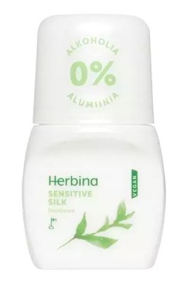 HERBINA ROLL-ON 50ml Sensitive Silk 0% Alkoh.