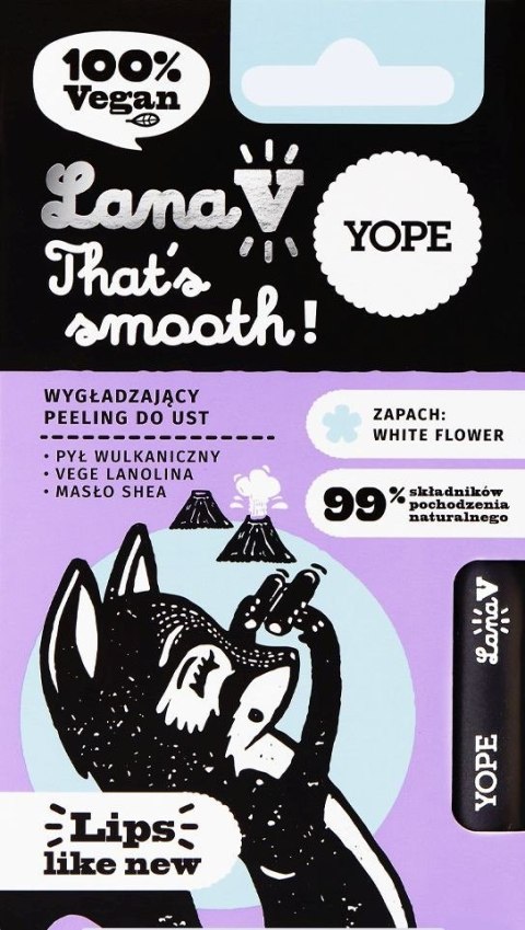 YOPE Lana V Wygładzający Peeling do ust THAT`S SMOOTH! 1szt