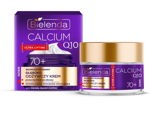 BIELENDA CALCIUM+Q10 Krem głęboko odżywczy 70+