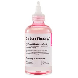 CARBON THEORY Tea Tree Oil & Citric Acid Oczyszczający Tonik do twarzy Facial Purifying
