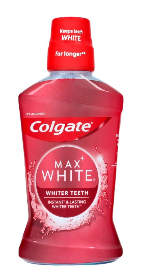 COLGATE PŁYN DO PŁUKANKA UST 500ml Max White Whiter Teeth