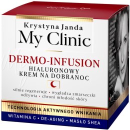 KRYSTYNA JANDA My Clinic Dermo-Infusion Hialuronowy Krem na dobranoc 50ml