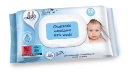 LULA Baby Chusteczki nawilżane dla niemowląt i dzieci - 99% wody 1op.-50szt