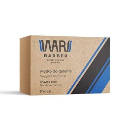 WARS Barber Mydło do golenia Fresh - z węglem z bambusa 80g