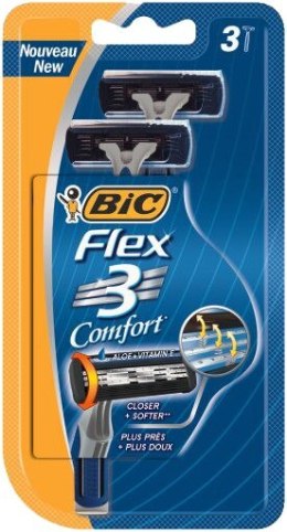 Bic Maszynka do golenia Comfort 3 Flex Blister 3