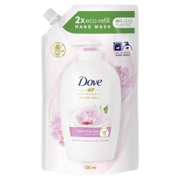 Dove Hand Wash Nawilżające Mydło w płynie Renewing Care - Peony & Rose Oil 500ml - zapas