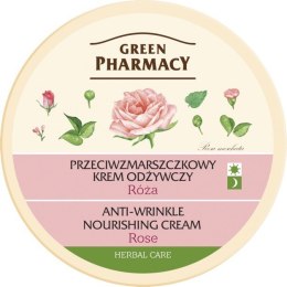 Green Pharmacy Herbal Cosmetics Krem do twarzy przeciwzmarszczkowy z różą
