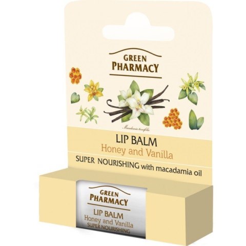 Green Pharmacy Lip Balm Balsam do ust Super Nourishing 1szt