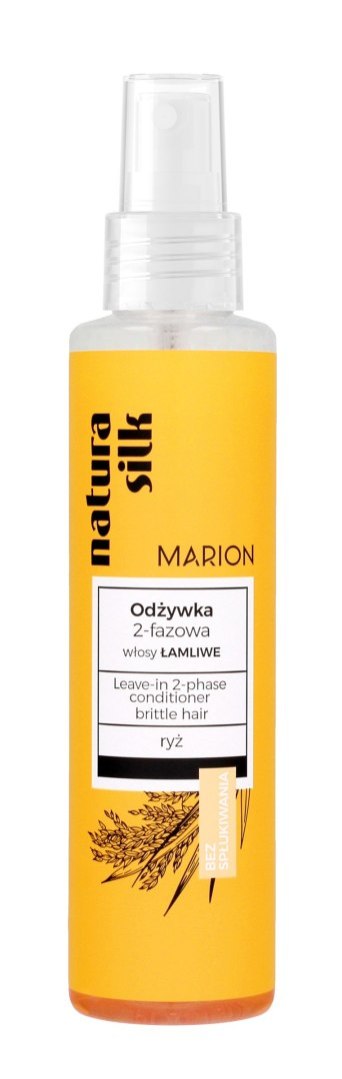 MARION NATURA SILK Odżywka do włosów łamliwych dwufazowa