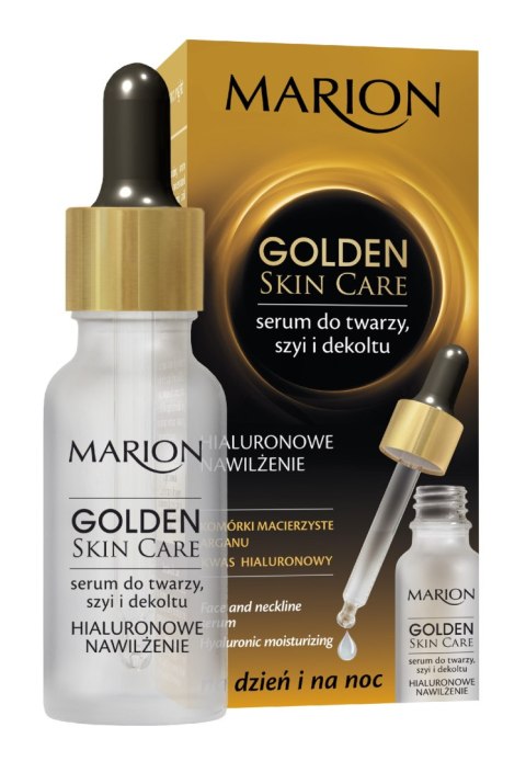 Marion Golden Skin Care Serum nawilżające do twarzy,szyi i dekoltu 20ml