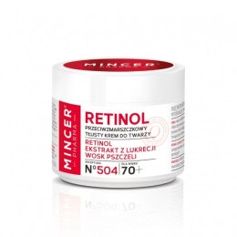 Mincer Pharma Retinol Krem przeciwzmarszczkowy - tłusty 70+ nr 504 50ml