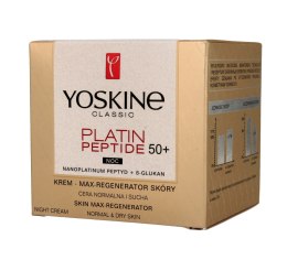 Yoskine Classic Platin Peptide 50+ Krem Max-regenerator skóry na noc 50ml