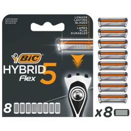 BIC Hybrid Flex 5 Wkłady do maszynki do golenia blister 1op.8szt