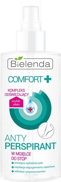 Bielenda Comfort + Antyperspirant w mgiełce dp stóp 150ml