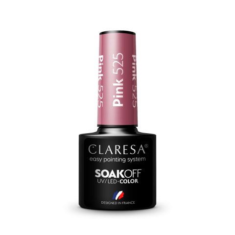 CLARESA Lakier hybrydowy Pink nr 525 5g