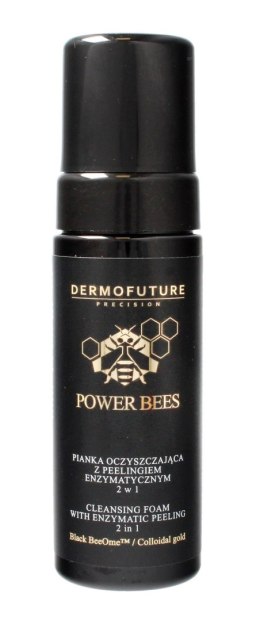 Dermofuture Precision Power Bees Pianka oczyszczająca z peelingiem 2w1 150ml