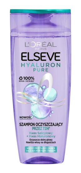 ELSEVE Hyaluron Pure Szampon oczyszczający skórę głowy 400ml
