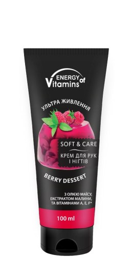 ENERGY OF VITAMINS Krem do rąk Berry Dessert 100ml