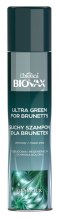 L`BIOTICA BIOVAX Glamour Suchy Szampon do włosów dla brunetek - Ultra Green
