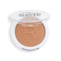 Makeup Revolution Super Matte Pressed Powder Puder matujący - Tan 6g