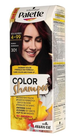 Palette Color Shampoo Szampon koloryzujący nr 4-99 (301) Bordo 1op.