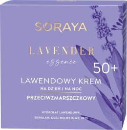 Soraya Lavender Essence 50+ Lawendowy Krem przeciwzmarszczkowy na dzień i noc 50ml