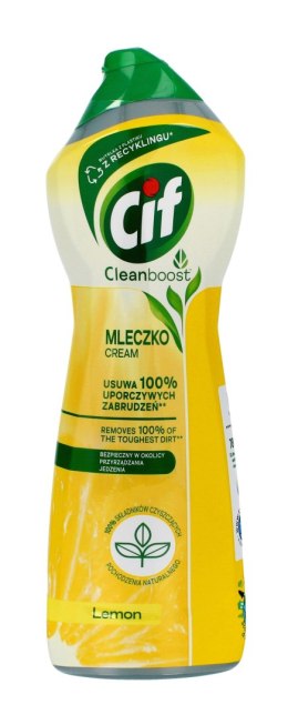 Cif Lemon Cream Mleczko do czyszczenia z mikrokryształkami 780g