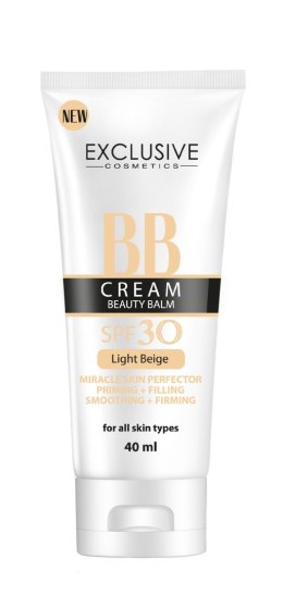 EXCLUSIVE BB Cream Beauty Balm SPF 30 Light Beige 40 ml
