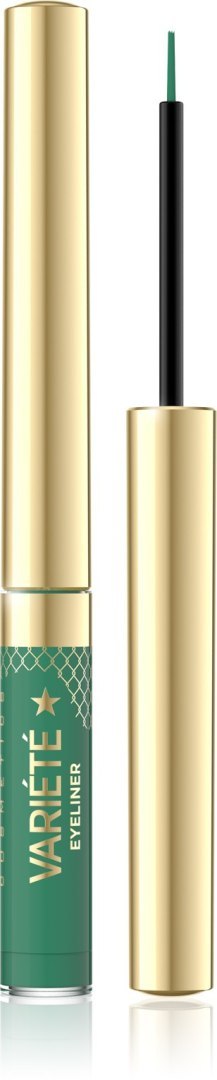 EVELINE Variete Kolorowy Eyeliner w płynie nr 06 - zielony 2.8 ml