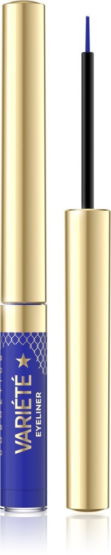 EVELINE Variete Kolorowy Eyeliner w płynie nr 07 - niebieski 2.8 ml