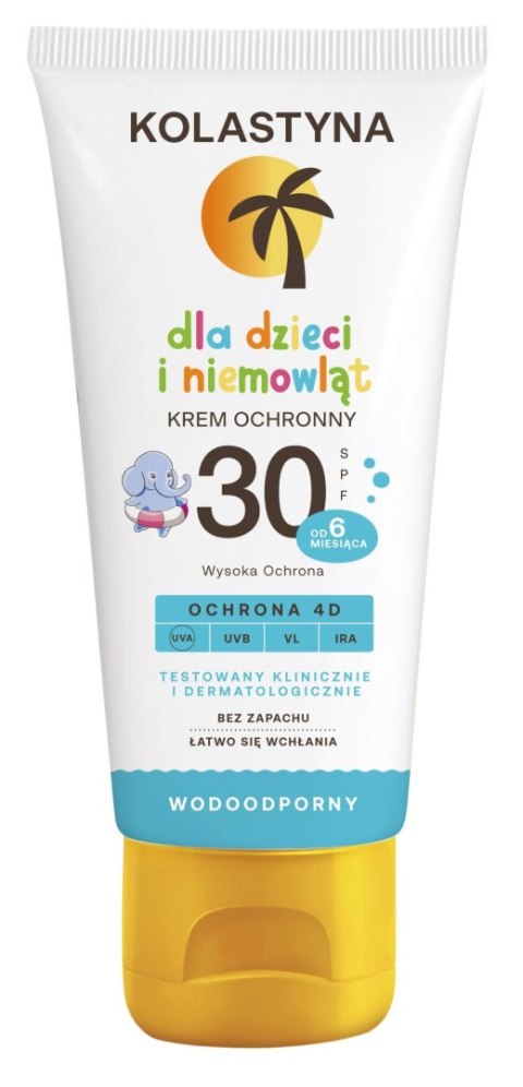 KOLASTYNA Krem ochronny dla dzieci i niemowląt SPF30 75ml