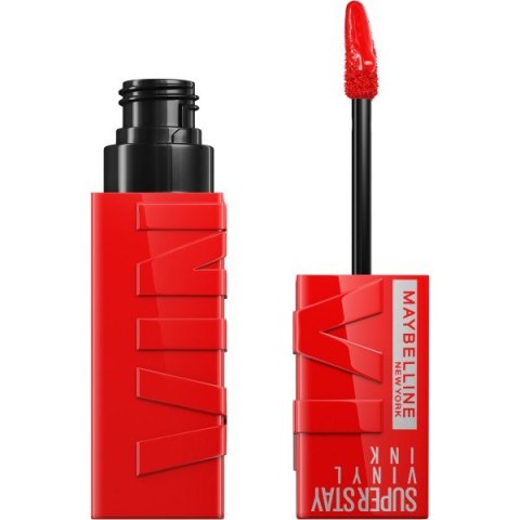 MAYBELLINE Pomadka SUPERSTAY VINYL 25 RED-HOT&