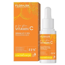 FLOSLEK Go For Glow Witamin C Serum Vit C 10%rozjaśniające 30 ml