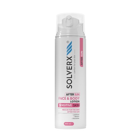 SOLVERX SENSITIVE SKIN After sun face &body lotion