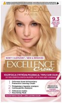 L'Oreal Excellence Creme Krem koloryzujący 9.3 bardzo jasny blond złocisty 1op.