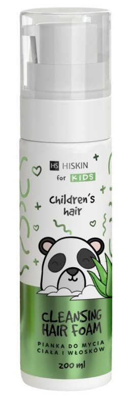 HISKIN for Kids Pianka do mycia ciała i włosków - ALOES 200 ml